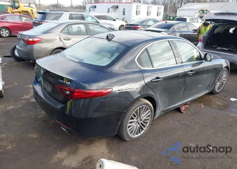 2017 Alfa Romeo Giulia Ti Rwd from USA, damaged, VIN ZARFAECN0H7539562